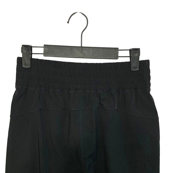 Halara Pull On Elastic Waist Joggers Pants NWT Womens Sz SP Black Casual Stretch - Picture 6 of 6